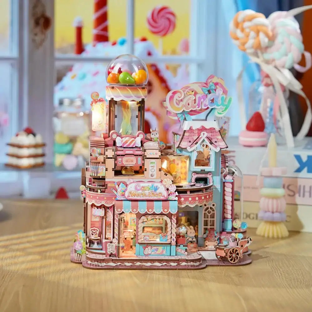 Step Into a World of Sweet Magic: The 3D Puzzle Candy Workshop is