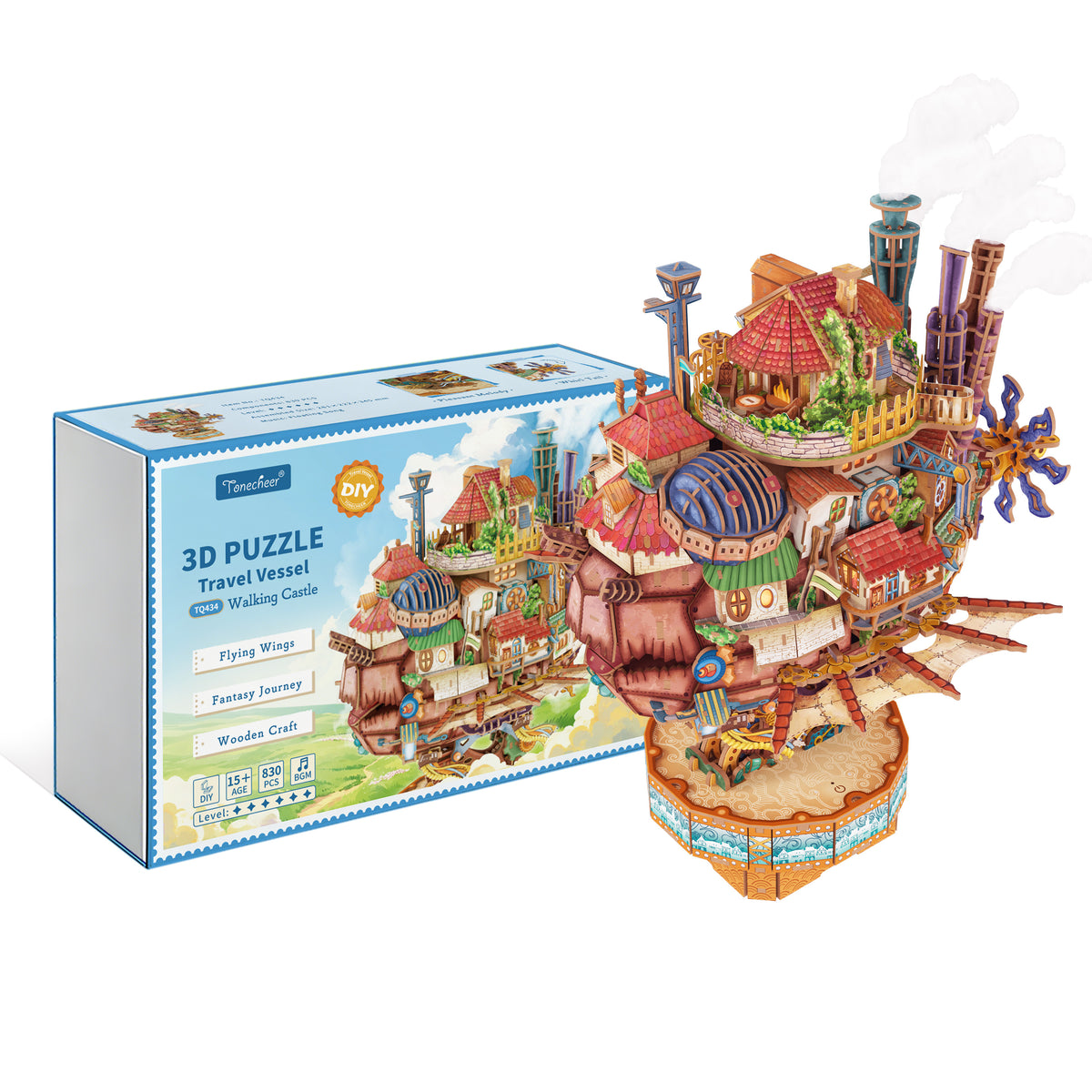 Pre-sale]TONECHEER 3D Puzzle Transmission Model Kit (Walking Cast