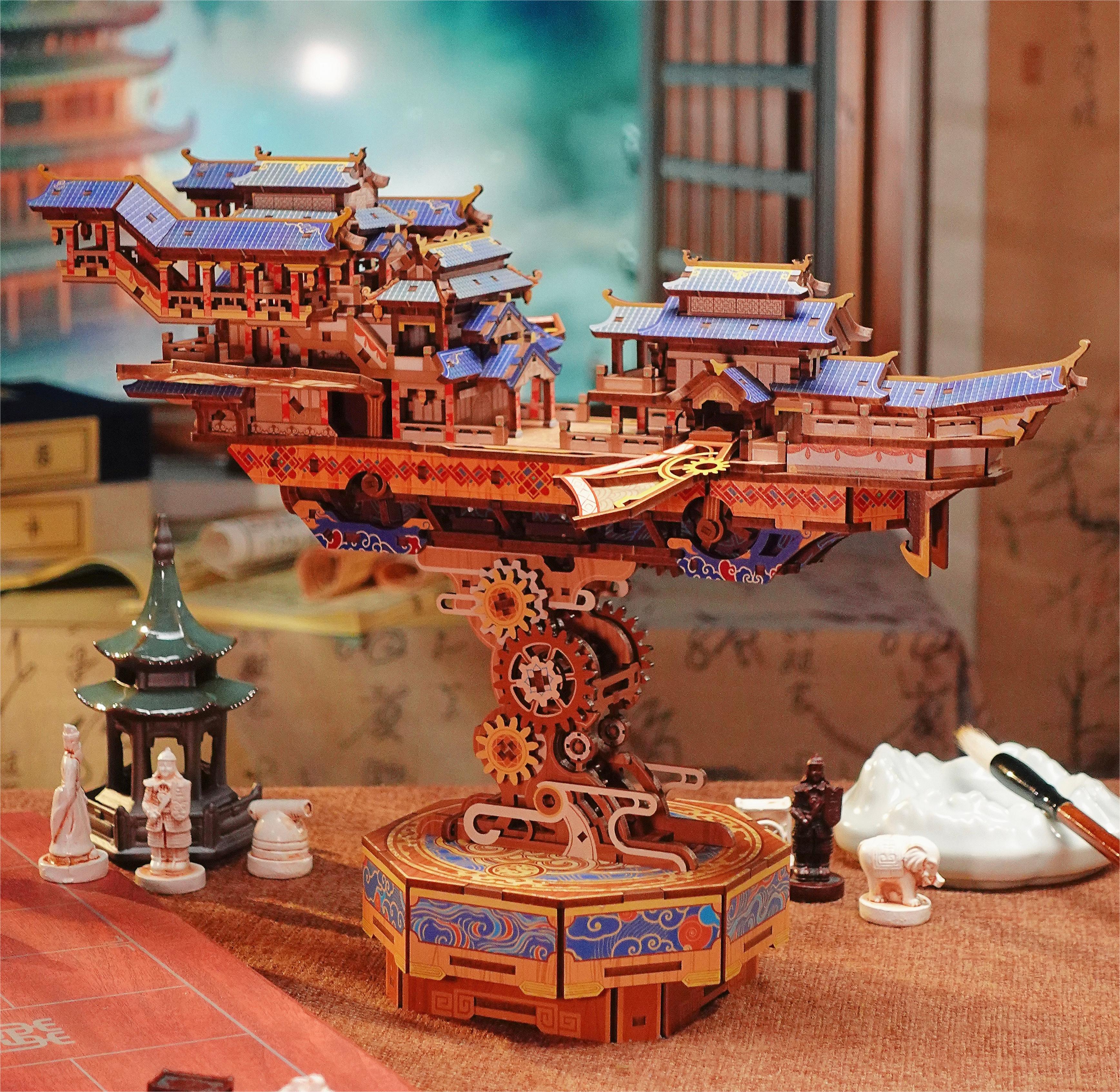 Discover the Most Exciting Wooden Puzzle Kit - The Wind Voyager