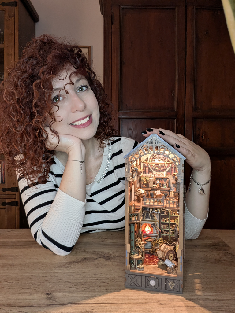 Enchanting Book Nook Kits: Transform Your Bookshelf with Giverny Garden and Beast's Library
