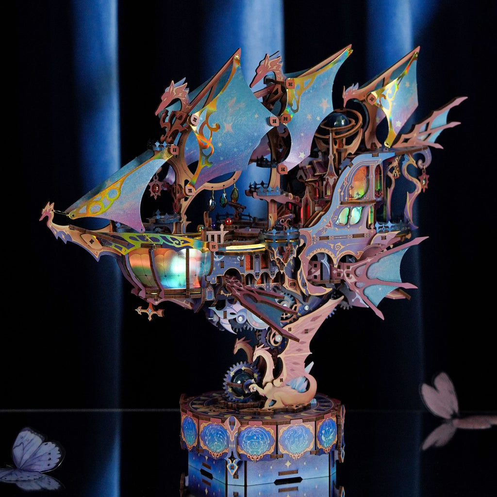 Star Trail Phantom Vessel: Build a Mesmerizing Mechanical Galaxy with This Challenging 3D Puzzle