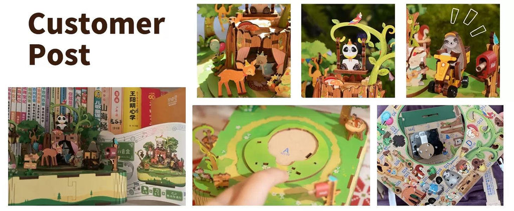 Real Customer Showcase Tonecheer Music Box Kit (Forest party) - Tonecheer