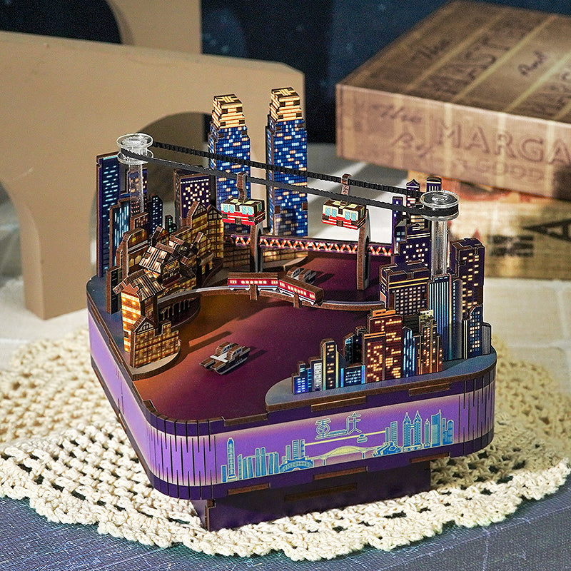 Wooden Puzzles as Therapy: How 3D Book Nook Kits Enhance Mental Wellness