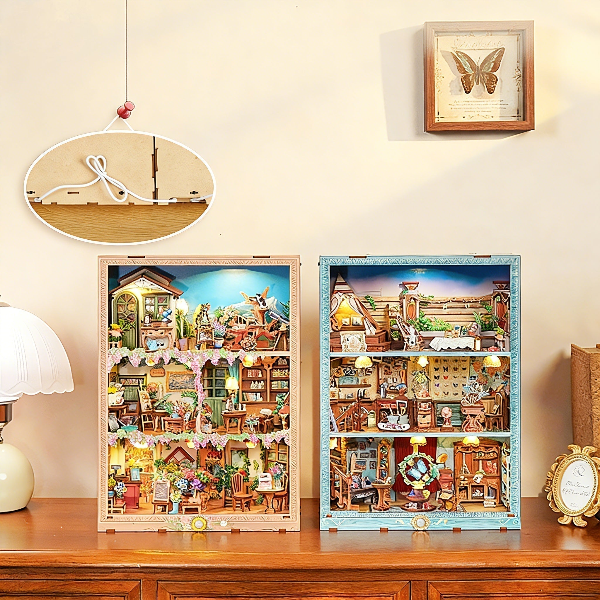 Tonecheer3DWoodenPuzzleDIYStor