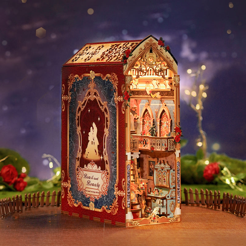 Tonehceer 3D Puzzle (Book Nook & Miniature House) New Arrivals