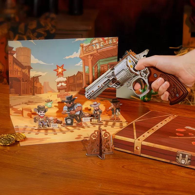 Wooden Gun Puzzle - Tonecheer