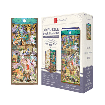 Tonecheer x British 3D Wooden Puzzle DIY Book Nook Kit (A Midsummer Night's Dream)