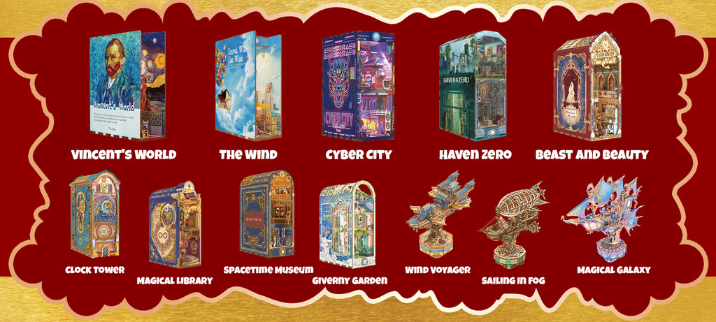 Tonecheer Black Friday Blind Box-3D puzzle*2