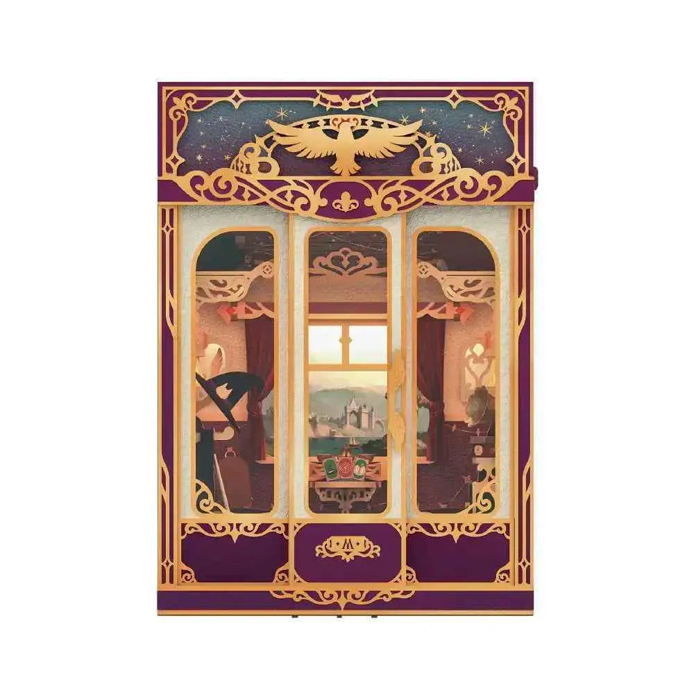 TONECHEER 3D Puzzle Book Nook Infinity Train Cabin (Magical