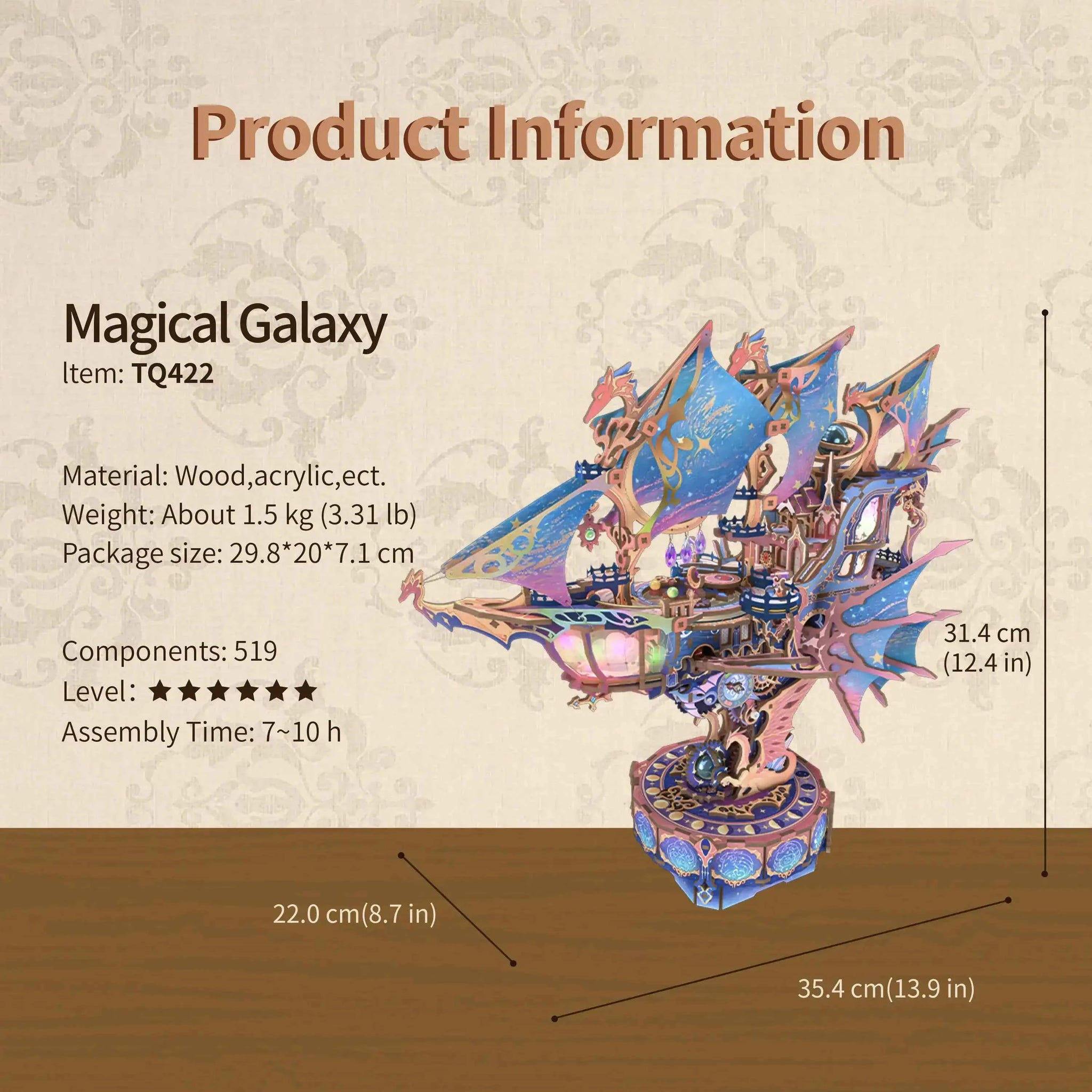 TONECHEER FLASH SALE Transmission Model Kit (Magical Galaxy