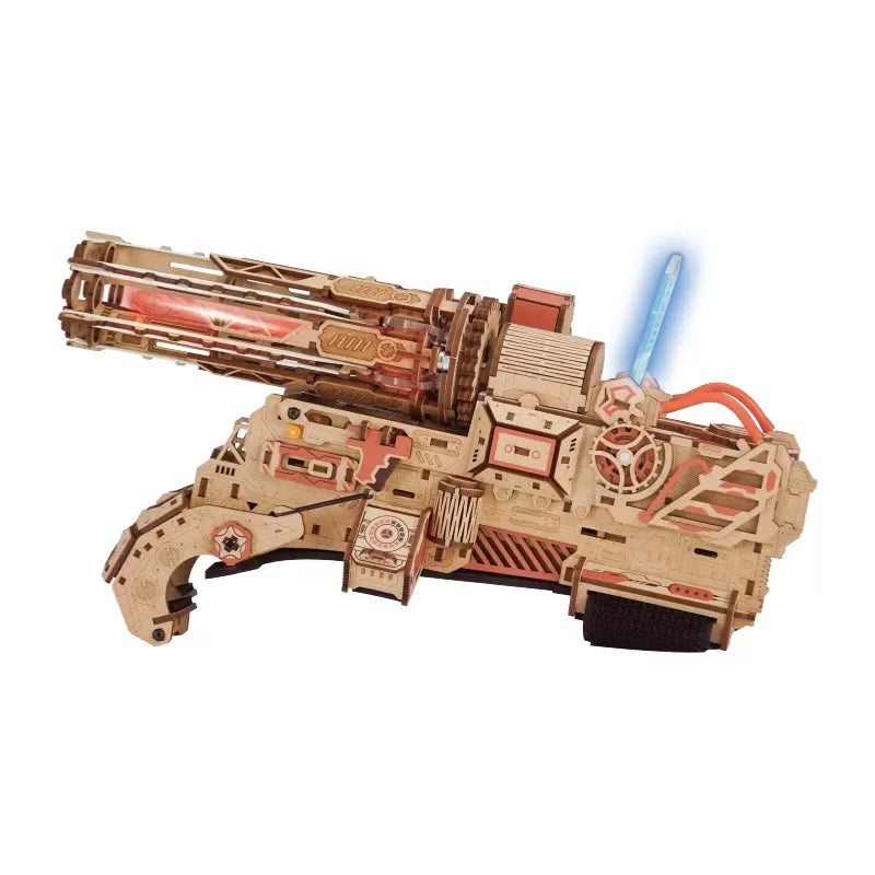 TONECHEER 3D Wooden Puzzle Wooden Gun Puzzle (Burning Cyclone)