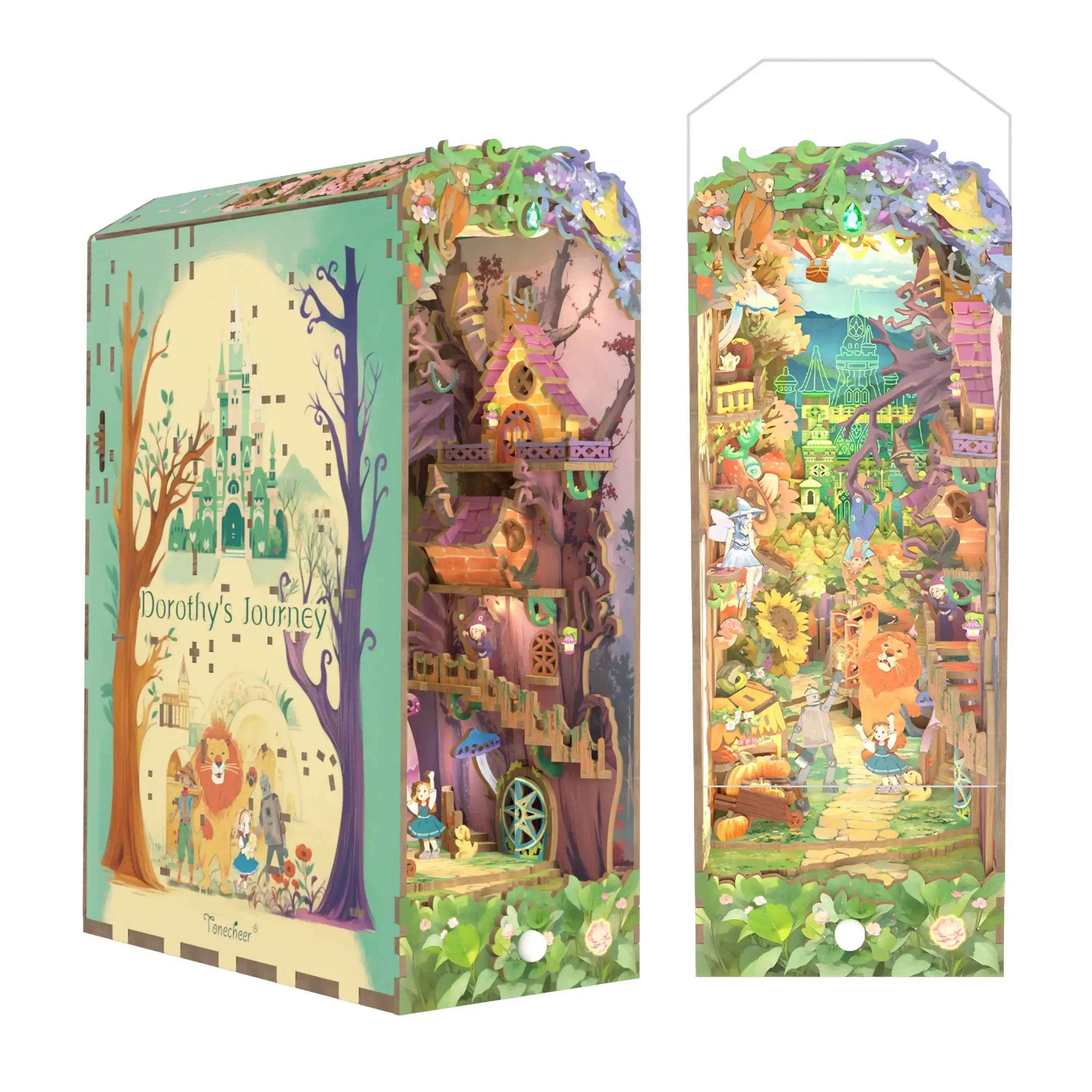 TONECHEER Mother's Day FLASH SALE DIY Book Nook Kit (Dorothy's