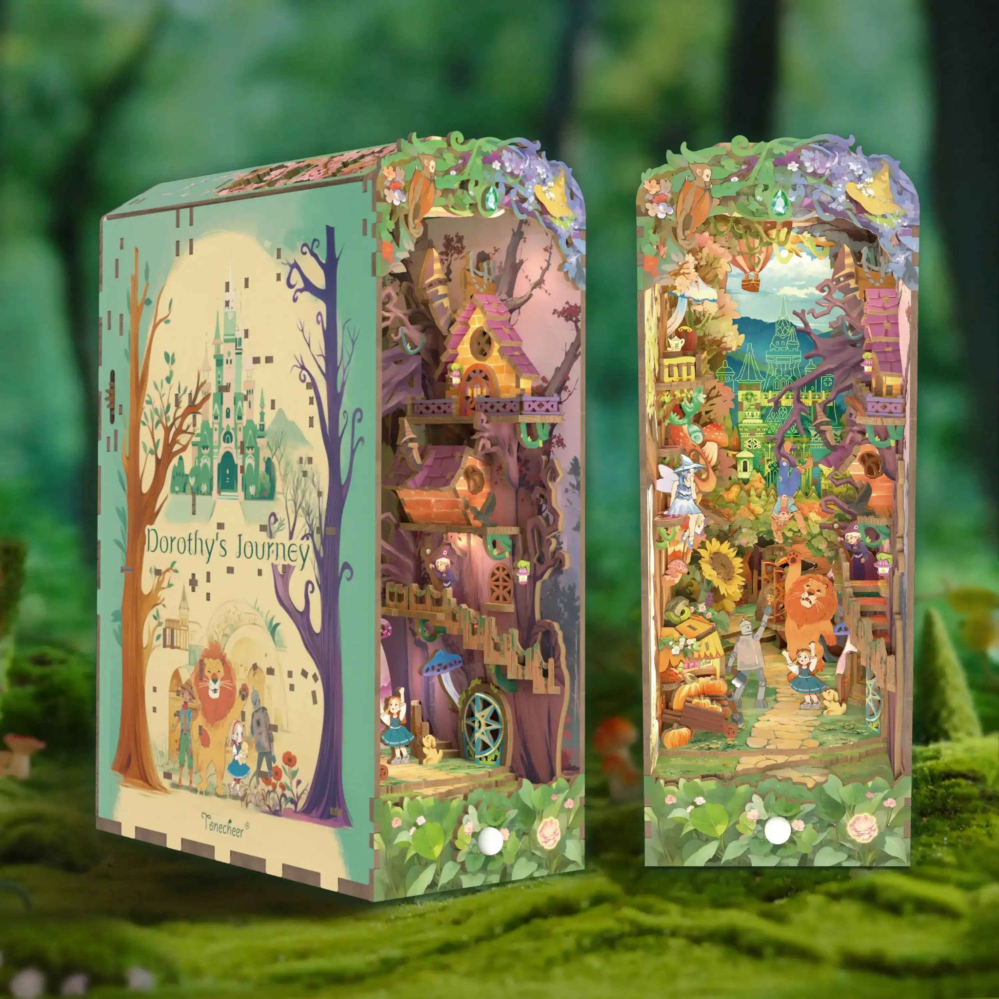 TONECHEER Mother's Day FLASH SALE DIY Book Nook Kit (Dorothy's