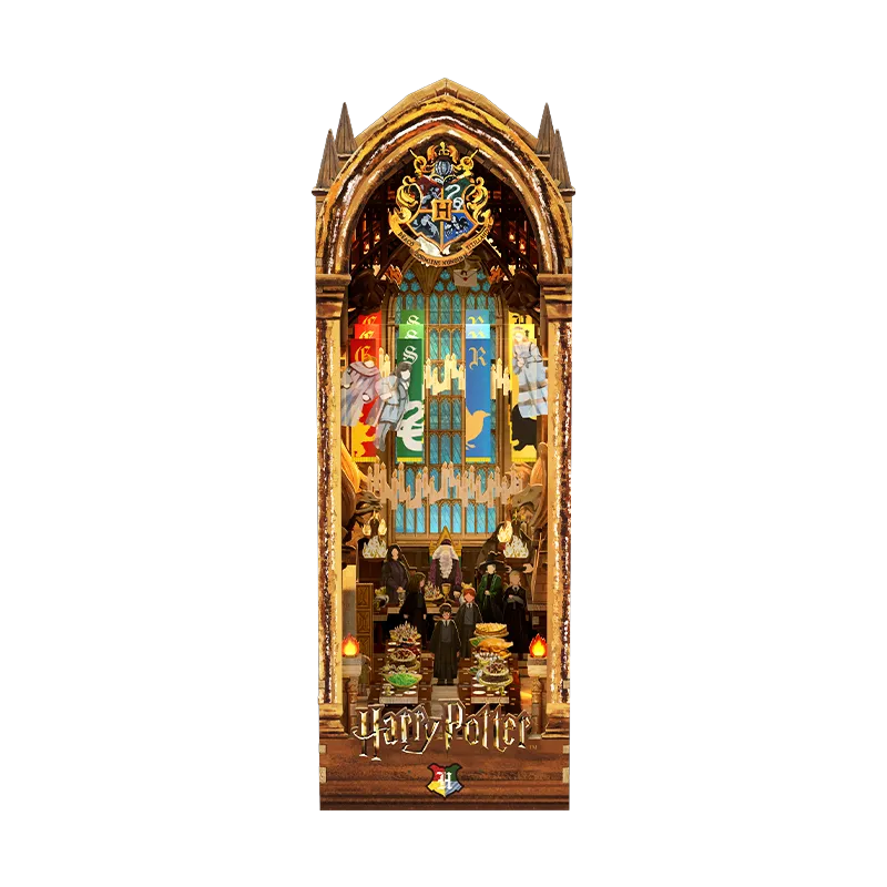 TONECHEER 3D Wooden Puzzle DIY Book Nook Kit (Magic Auditorium)