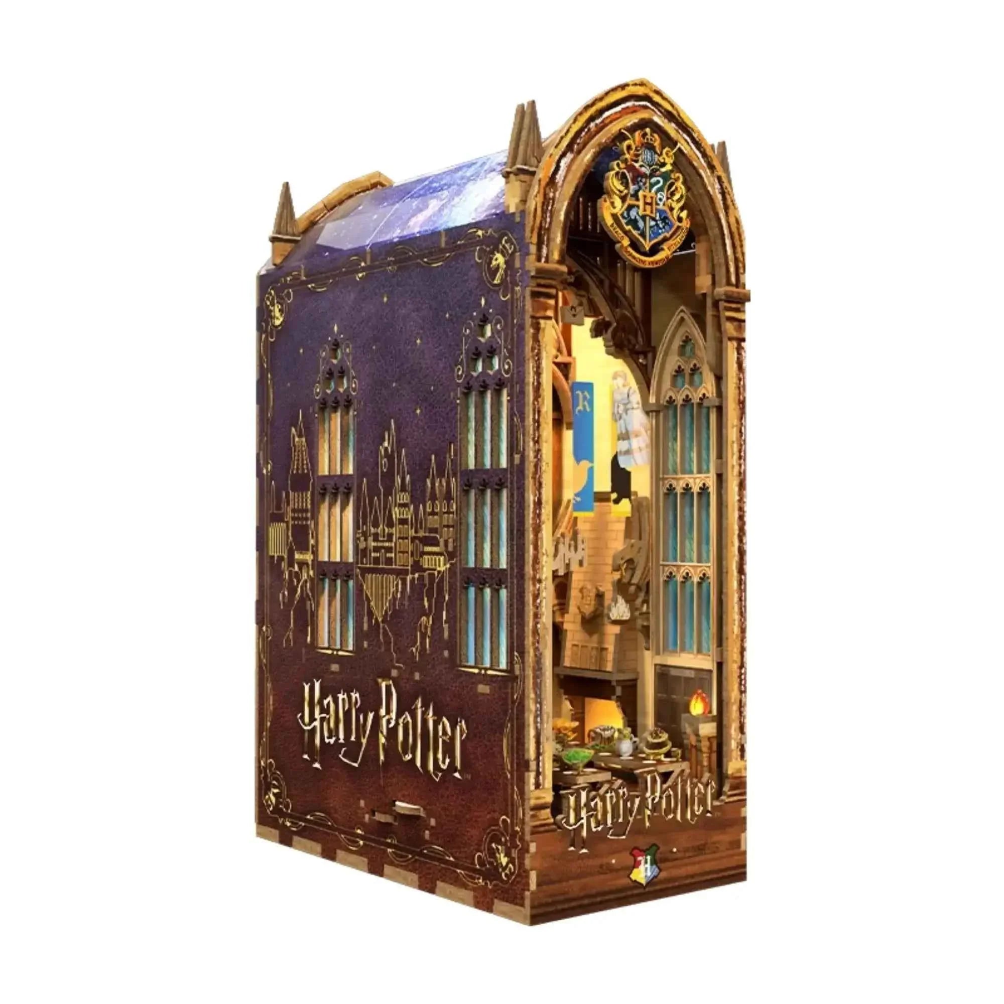 TONECHEER 3D Wooden Puzzle DIY Book Nook Kit (Magic Auditorium