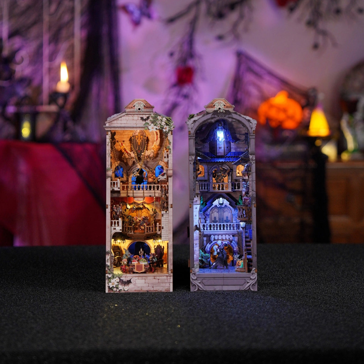 Pre sale TONECHEER 3D Wooden Puzzle DIY Book Nook Kit (Monster Pre sale TONECHEER 3D Wooden Puzzle DIY Book Nook Kit (Monster