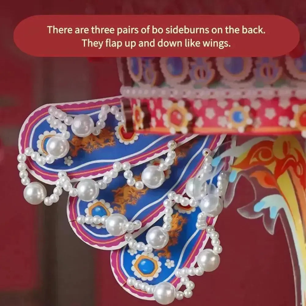 TONECHEER DIY 3D Mechanical Transmission Wooden Puzzle Kit (Phoenix Coronet)