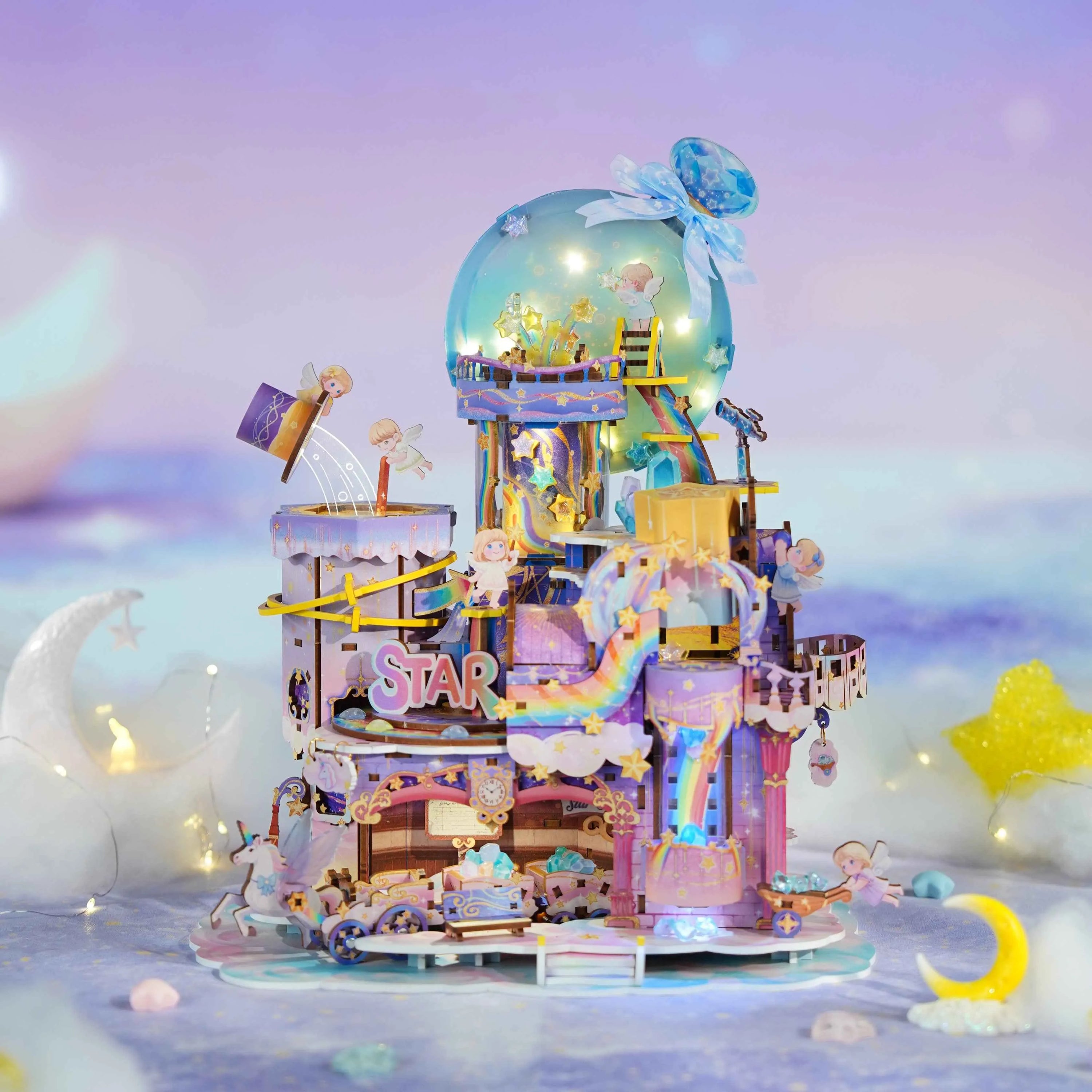 [Early Discount]TONECHEER DIY 3D Puzzle Transmission Model Kit (Star Workshop)