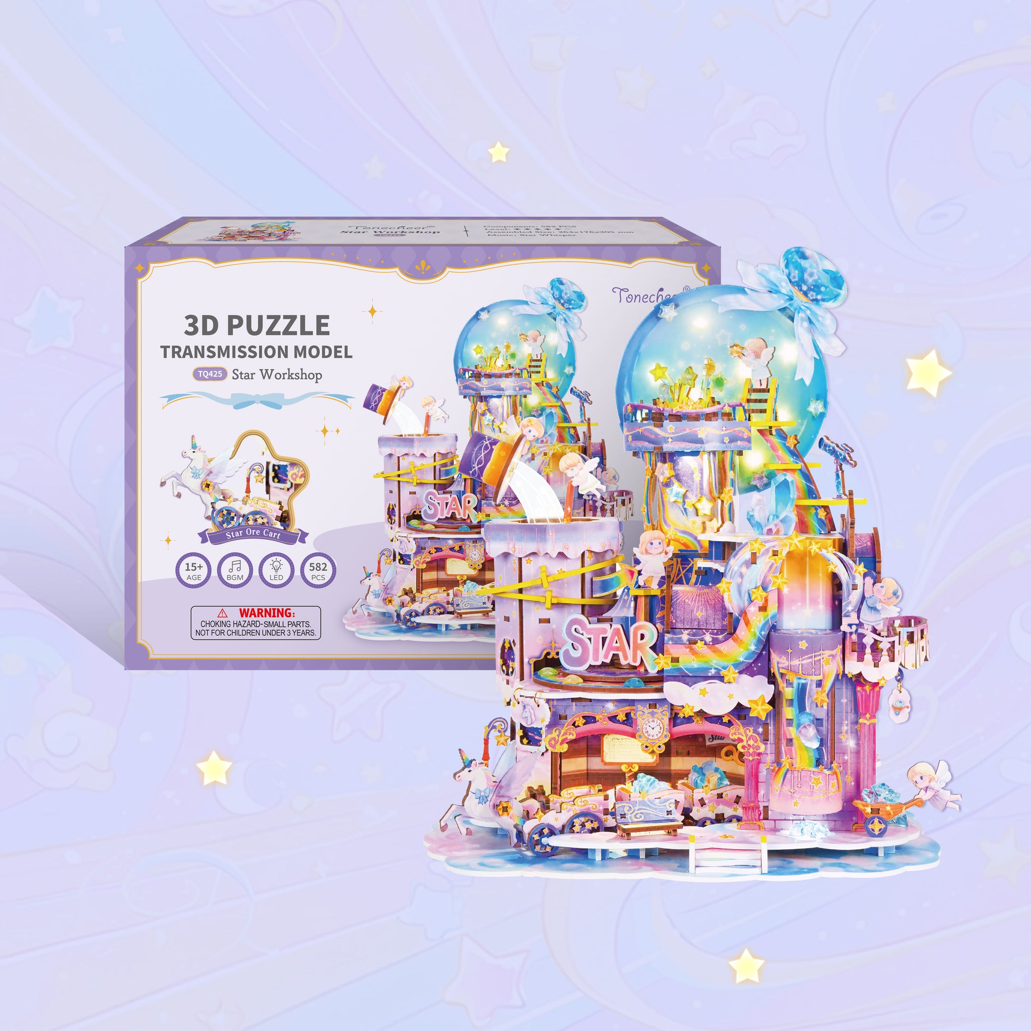 TONECHEERDIY3DPuzzleTransmissi