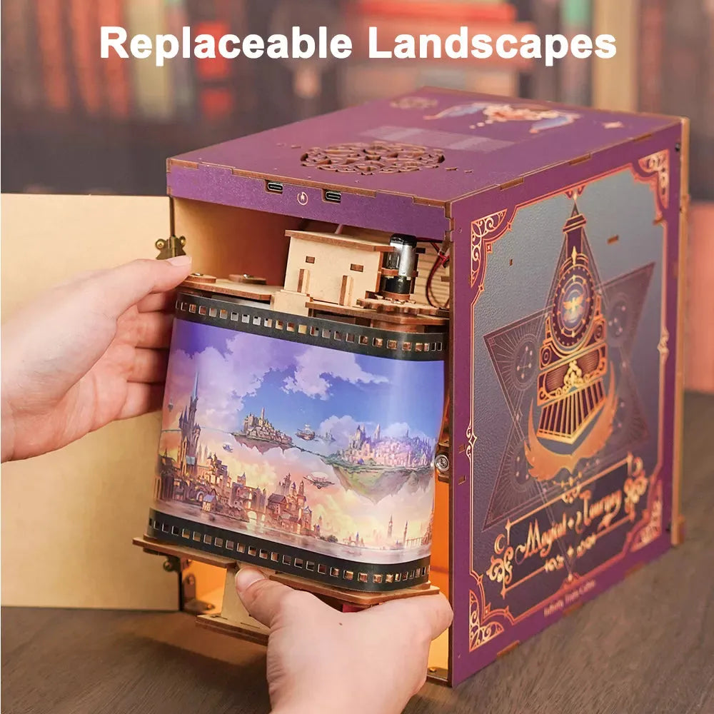 TONECHEER_3D_Puzzle_DIY_Infinity_Train_Cabin_Kit_Magical_Journey_8