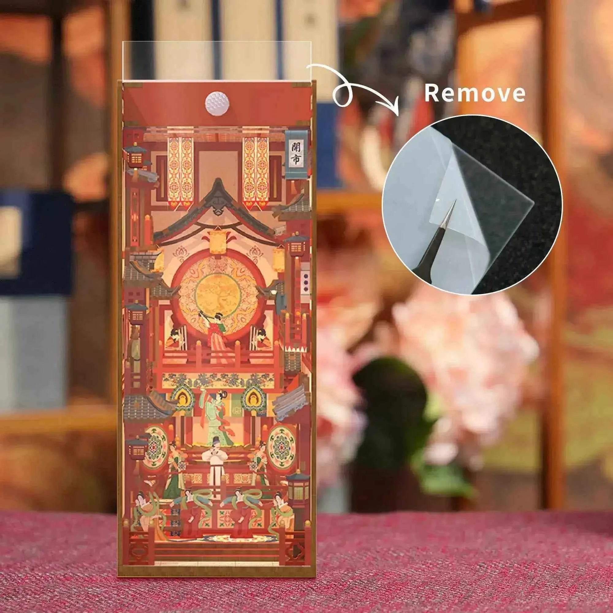 TONECHEER 3D Puzzle DIY Book Nook Kit (THE Longest Day in Chang'an