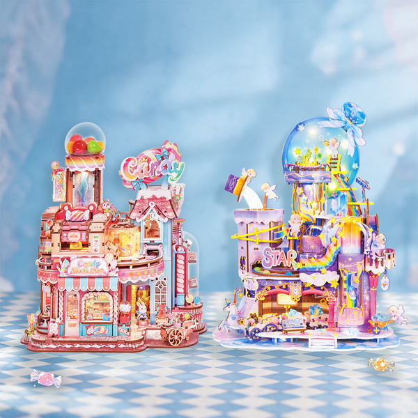 3D Puzzle Transmission Model Kit    (Candy Workshop+Star Workshop)