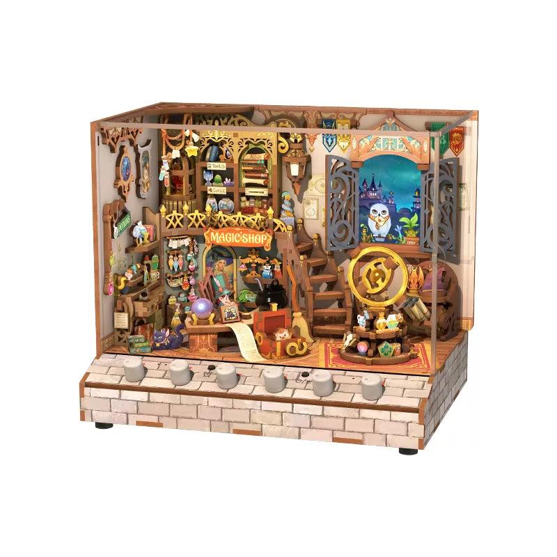 TONECHEER 3D Puzzle DIY Miniature House  (Magic Shop)